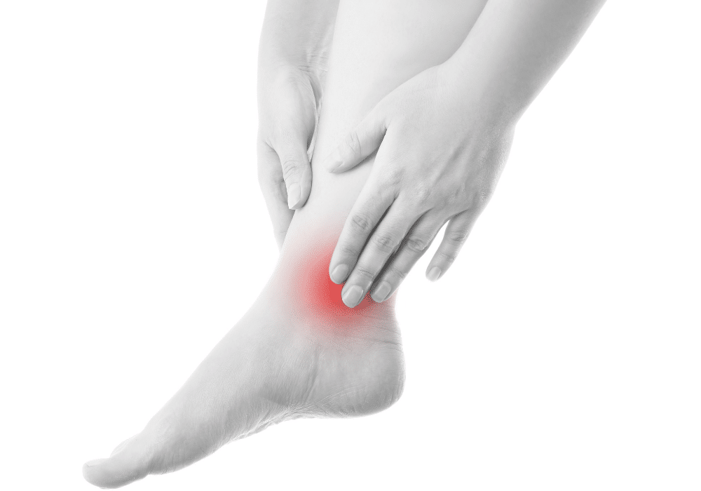 Ankle pain is normally caused by an accident, walking on uneven surfaces, playing sports or someone standing on the foot.