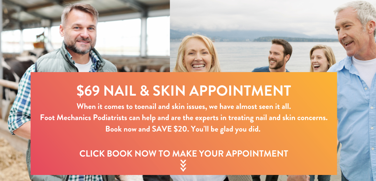 $69 Nail and Skin Appointment Promo Foot Mechanics