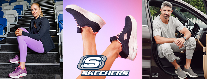 Skechers New Arrivals at Selected Foot Mechanics Clinics